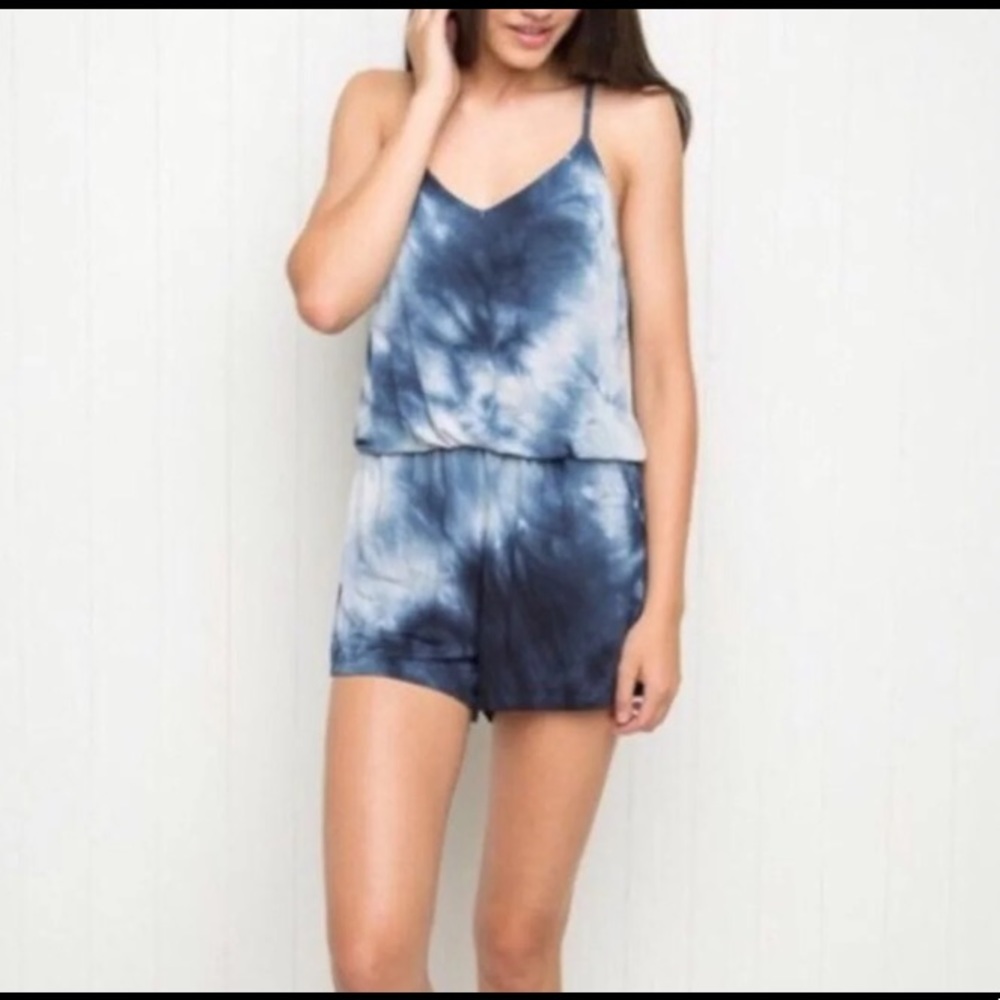 Brandy Melville Joyce Tie Dye Romper
